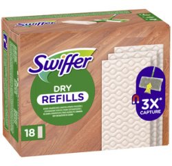 Serpillère à sec 'bois & parquet', pack de rechange