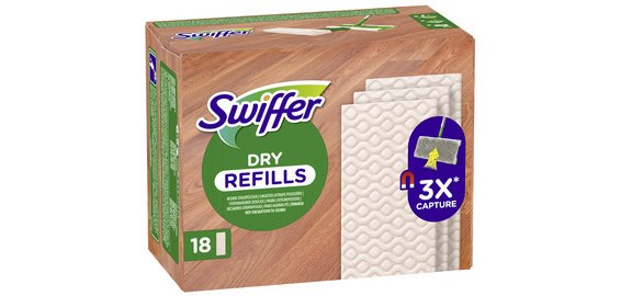 Serpillère à sec 'bois & parquet', pack de rechange