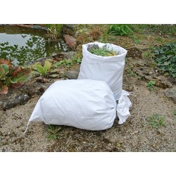 Tuinafvalzak Dm, PP, (B)650 x (H)1.350 mm, wit