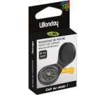 Boussole de poche, diamètre: 45 mm, avec couvercle