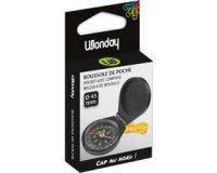 Boussole de poche, diamètre: 45 mm, avec couvercle