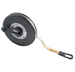 Double décamètre, ruban fibre de verre,longueur: 20 m