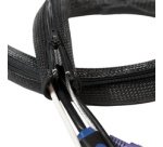 Gaine pour câble, 1,0 m, capacité: 35 mm, noir