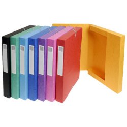 Boite de classement Exabox Dos 25mm Carte lustrée - A4