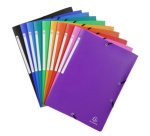 Chemise à élastiques Opaque, PP, A4, vert foncé