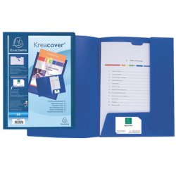 Chemise de présentation polypropylène souple Krea Cover - A4