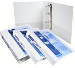 Classeur personnalisable Kreacover, A4 Maxi, blanc