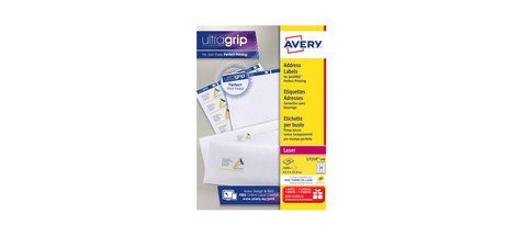Etiquette d'adresse, 99,1 x 42,3 mm, blanc