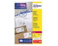 Etiquette d'adresse, 63,5 x 38,1 mm, blanc