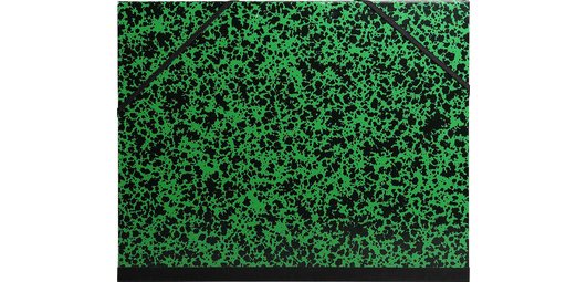 Zeichenmappe mit Gummizug für Format DIN A3 Annonay, DIN A3 Überbreite 32x45cm - Grün