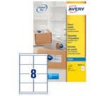 Etiquette d'expédition, 199,6 x 143,5 mm, blanc