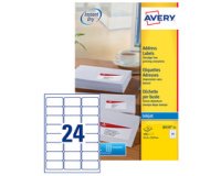 Etiquette d'adresse Jet d'encre, 99,1 x 38,1 mm, blanc