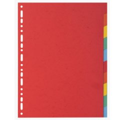 Div Forever Divider A4+ 220g 12P Vivid - Assorted colours