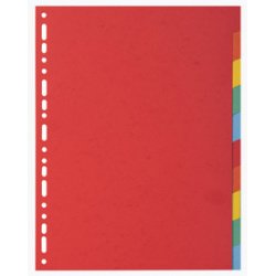 Div Forever Divider A4+ 220g 12P Vivid - Assorted colours