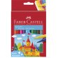 FABER-CASTELL Feutre CASTLE, étui carton de 12 pièces