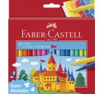 FABER-CASTELL Feutre CASTLE, étui carton de 50 pièces