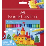 FABER-CASTELL Feutre CASTLE, étui carton de 50 pièces