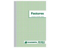 De_manifolds factures auto-entrepreneur 21x14,8cm - 50 feuillets autocopiants dupli