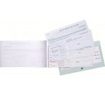  Manifold Quittances de loyer 12,5x21cm 50 feuillets tripli autocopiants - texte FR