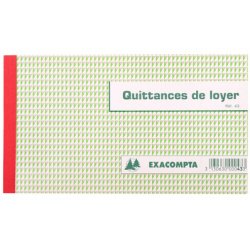 Gb_manifold quittances de loyer 12,5x21cm 50 feuillets tripli autocopiants