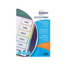 Tablbaden Readyindex, PP, 6 tabs, A4