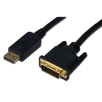 Câble adaptateur DisplayPort, DP - DVI-D 24+1, 3,0 m