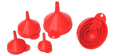 Set d'entonnoir, 4 pièces