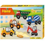 Hama Perles à repasser midi 'engins de chantier', coffret