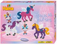 Hama Perles à repasser midi 'chevaux magiques', cadeau