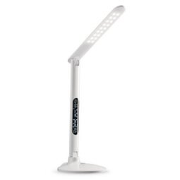 Bureaulamp met ledlicht Strato met sokkel - wit