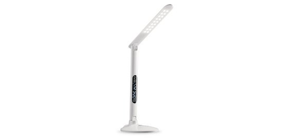 Bureaulamp met ledlicht Strato met sokkel - wit