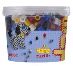 Hama Perles à repasser maxi 'mélange de couleur vive', boîte