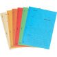 Pack of 25 printed legal folders Pour/Contre pressboard 25x32cm - Assorted colours