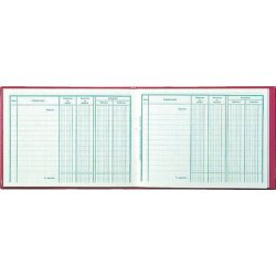 Formularbuch Pos de Compte 11x15 48Bl - Farben sortiert