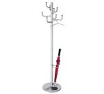 Portemanteau sur pied Sierra, 8 crochets, gris