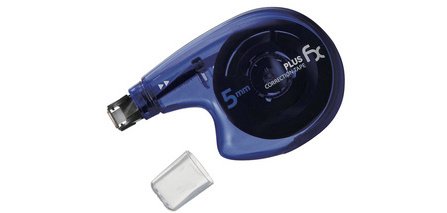 'FX' Correction Roller, 5 mm x 10 m, blue