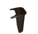 Bac de séparation pour corbeille à papier, noir