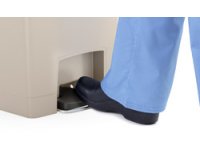 Collecteur à pédale Slim Jim, 30 litres, blanc