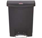 Collecteur à pédale Slim Jim, 30 litres, blanc