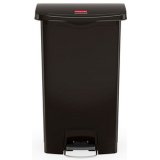 Collecteur à pédale Slim Jim, 50 litres, rouge