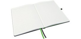 Complete Notebook, A4, squared 5x5, black