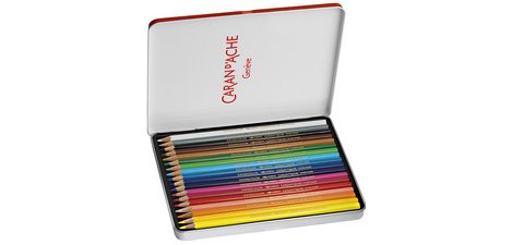 <span>Caran d'Ache Swisscolor Aquarell Farbstifte, 30 Stück sortiert</span>