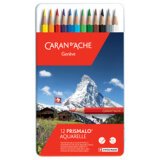 Crayon de couleur PRISMALO Aquarelle, 12 pièces