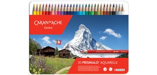 Crayon de couleur PRISMALO Aquarelle, 30 pièces