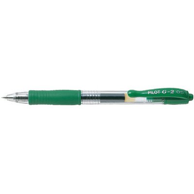 Boli pilot styl gel g2-5 p fina verde