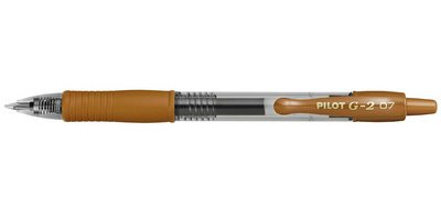 Stylo roller à encre gel G2 07, bleu soft
