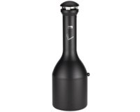 Cendrier sur pied Infinity Genie, rond, noir