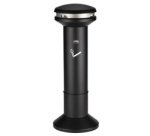 Cendrier Infinity grande capacité, rond, noir