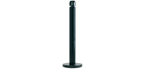 Aschenbecher auf Sockel Smockers' Pole, rund