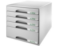 Module de classement Plus, 5 tiroirs, gris